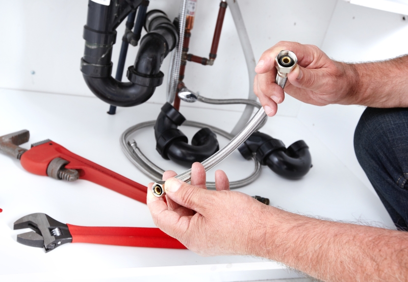 Toilet repair being carried out in Dalston